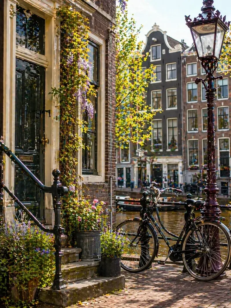 Adventure Quest artwork for the “Doorway Details” mission in Amsterdam Explorer.