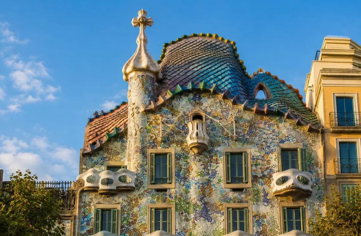 Adventure Quest card artwork for the Casa Batlló & Passeig de Gràcia Explorer adventure.