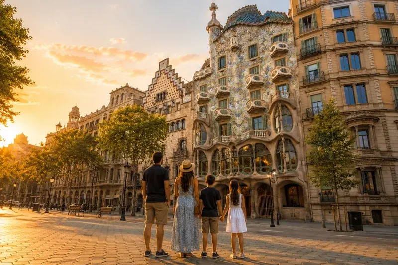 Adventure Quest artwork for the “What Modernisme Left Behind” mission in Casa Batlló & Passeig de Gràcia Explorer.