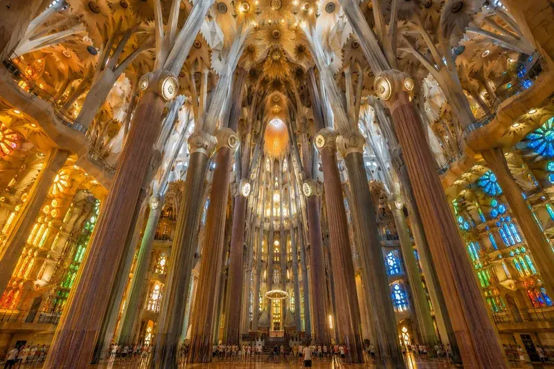 Adventure Quest artwork for the “Inside the Forest” mission in Sagrada Família Explorer.