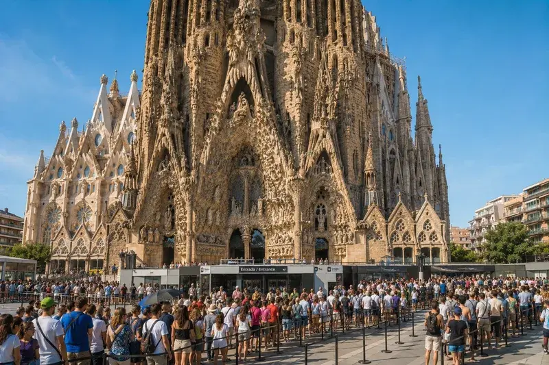 Adventure Quest artwork for the “Who Is Paying for This” mission in Sagrada Família Explorer.