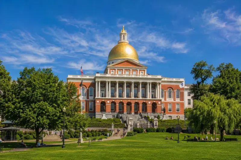 Adventure Quest artwork for the “The State House at the Top” mission in Beacon Hill & Boston Common Explorer.
