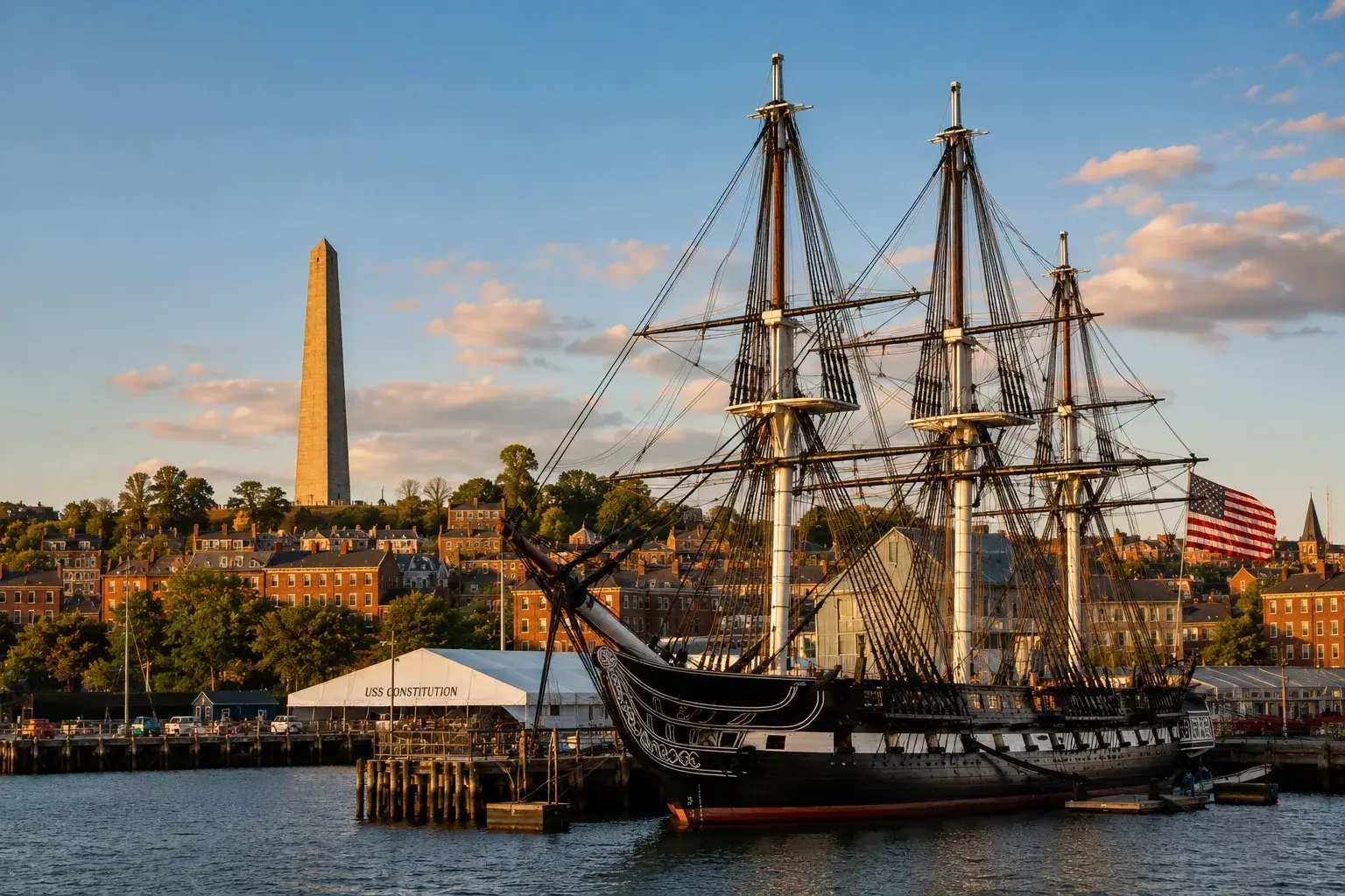 Adventure Quest artwork for the Charlestown & the Navy Yard Explorer adventure.