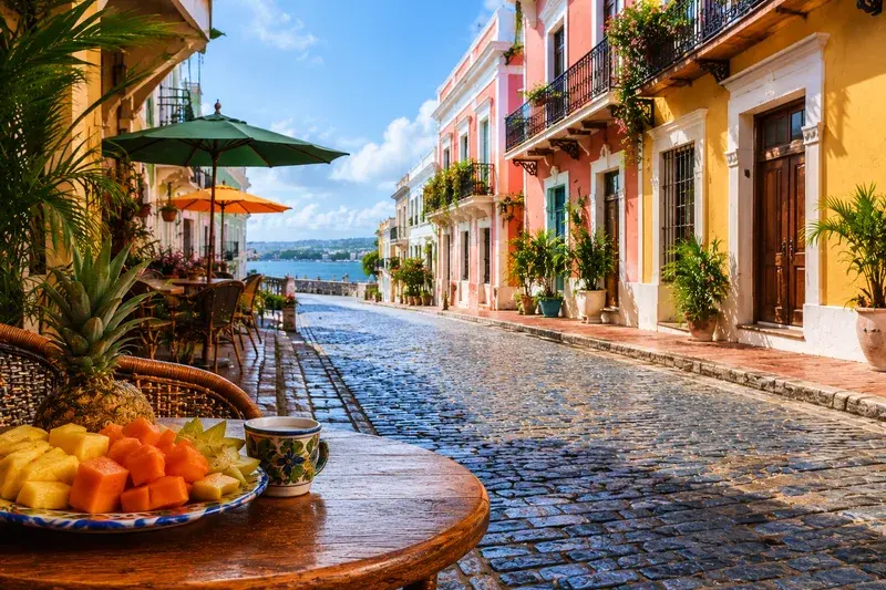 Adventure Quest artwork for the “Discover Local Flavor” mission in Old San Juan Explorer.
