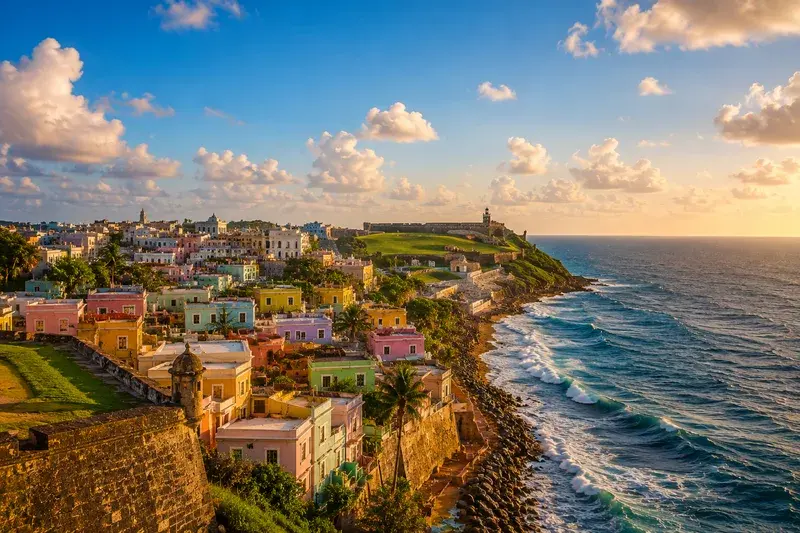 Adventure Quest artwork for the “Find the Perfect View” mission in Old San Juan Explorer.