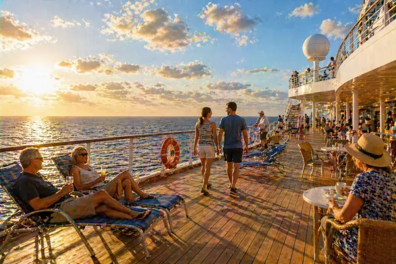 Adventure Quest artwork for the “Sea-Day Rhythm” mission in Day at Sea - Cruise Discovery.