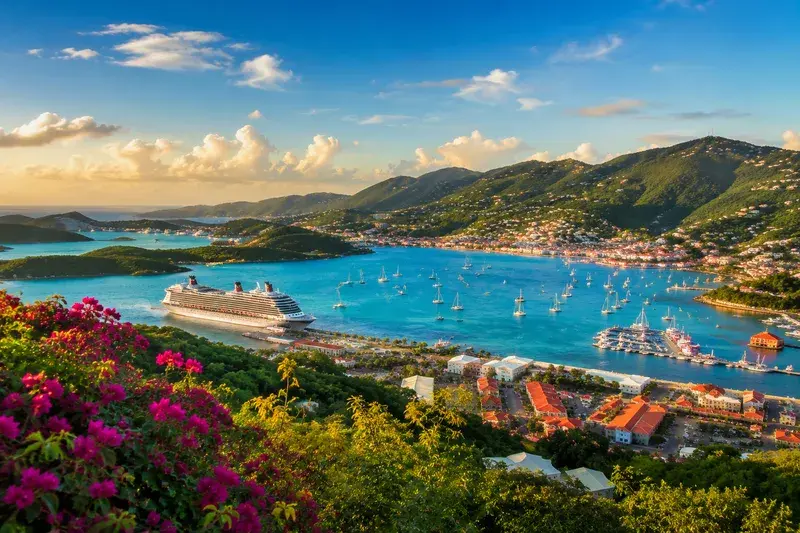 Adventure Quest artwork for the “Harbor Overlook” mission in St. Thomas Explorer.
