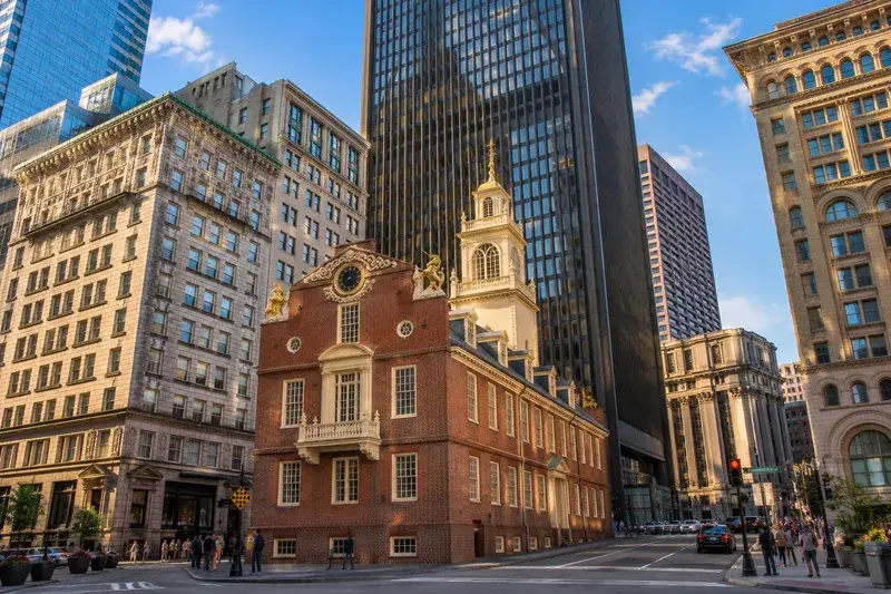 Adventure Quest artwork for the “The Old State House” mission in Freedom Trail Explorer.