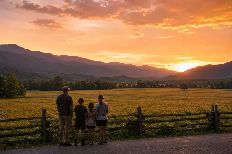 Adventure Quest artwork for the “Still Coming Back” mission in Cades Cove Loop.
