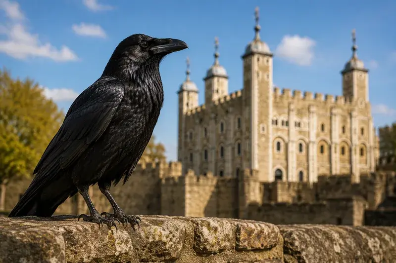 Adventure Quest artwork for the “Meet the Ravens” mission in Tower of London.