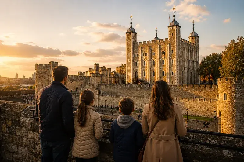 Adventure Quest artwork for the “A Thousand Years of History” mission in Tower of London.