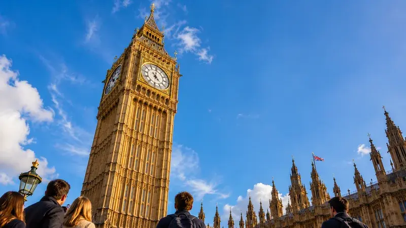 Adventure Quest artwork for the “Big Ben Rings Again” mission in Westminster & Royal London.