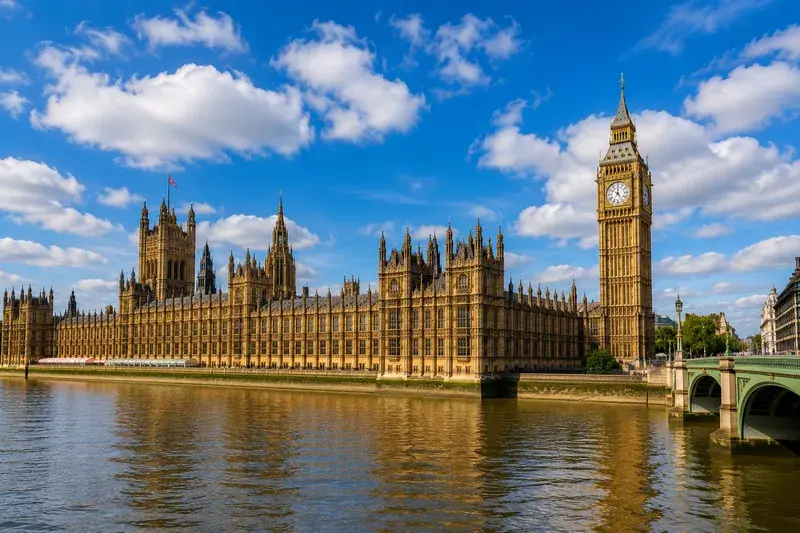 Adventure Quest artwork for the “The Houses of Parliament” mission in Westminster & Royal London.