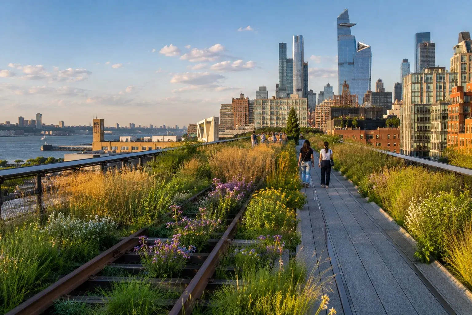 Adventure Quest artwork for the The High Line & Chelsea Explorer adventure.
