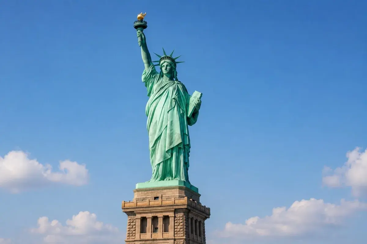 Adventure Quest card artwork for the Statue of Liberty & Ellis Island Explorer adventure.