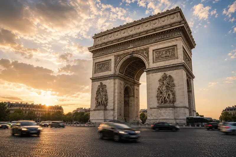 Adventure Quest artwork for the “Arc Perspective” mission in Eiffel & Champs-Elysees.