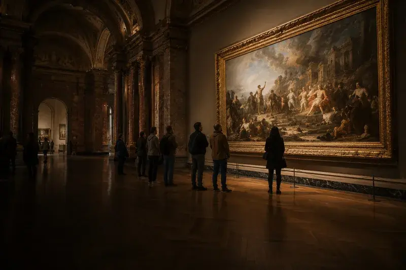 Adventure Quest artwork for the “Shared Wonder” mission in Louvre Experience.