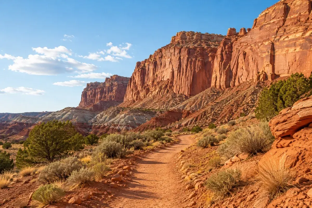 Adventure Quest card artwork for the Capitol Reef Canyon Explorer adventure.