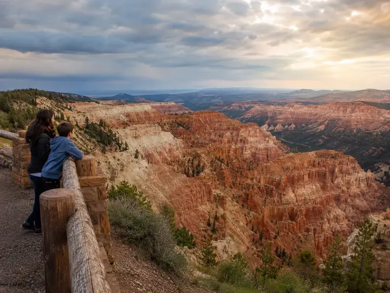 Adventure Quest artwork for the “Overlook Memory” mission in Cedar Breaks Overlook Quest.