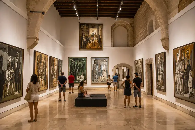Adventure Quest artwork for the “Las Meninas” mission in Picasso Museum & El Born Explorer.