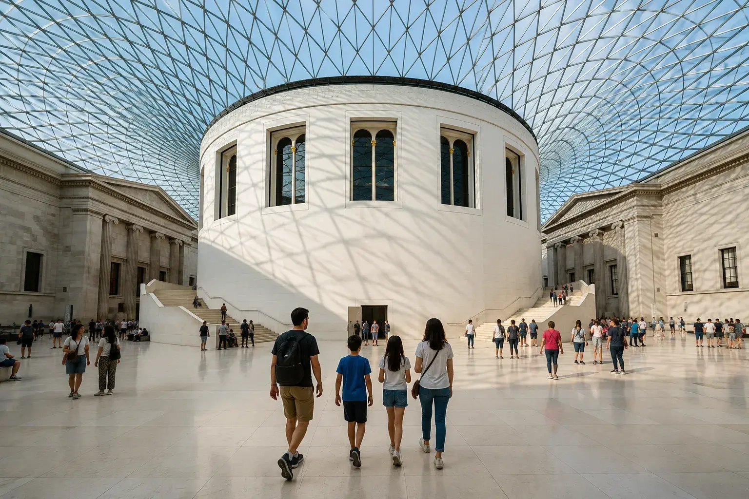 Adventure Quest artwork for the British Museum Explorer adventure.