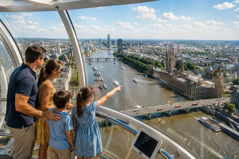 Adventure Quest artwork for the “Step Into the Capsule” mission in London Eye Explorer.
