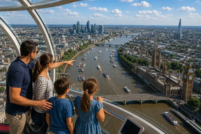 Adventure Quest artwork for the “Spot Big Ben” mission in London Eye Explorer.