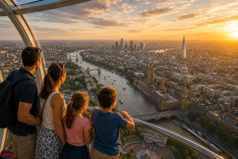 Adventure Quest artwork for the “London From Above” mission in London Eye Explorer.