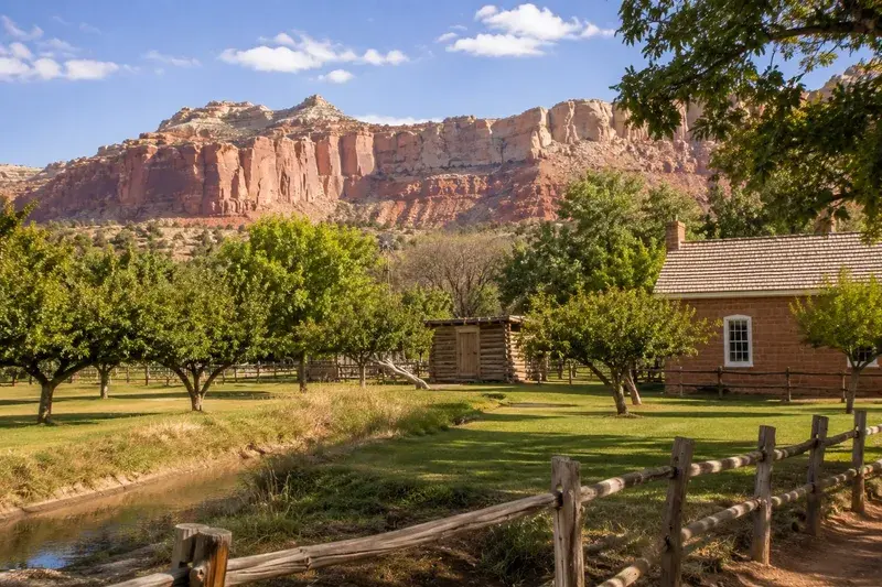 Adventure Quest artwork for the “Fruita Story” mission in Capitol Reef Canyon Explorer.